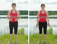 Дыхательная гимнастика Стрельниковой: комплекс упражнений Упражнение «обними плечи»